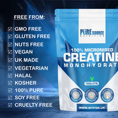 PSN Creatine Monohydrate Tablets