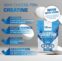 PSN Creatine Monohydrate Tablets