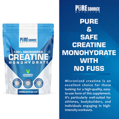 Pure Source Nutrition Creatine Capsules 750mg