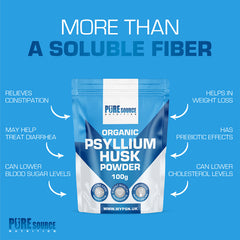 Pure Source Nutrition Psyllium Husk Powder