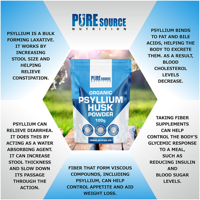 Pure Source Nutrition Psyllium Husk Powder